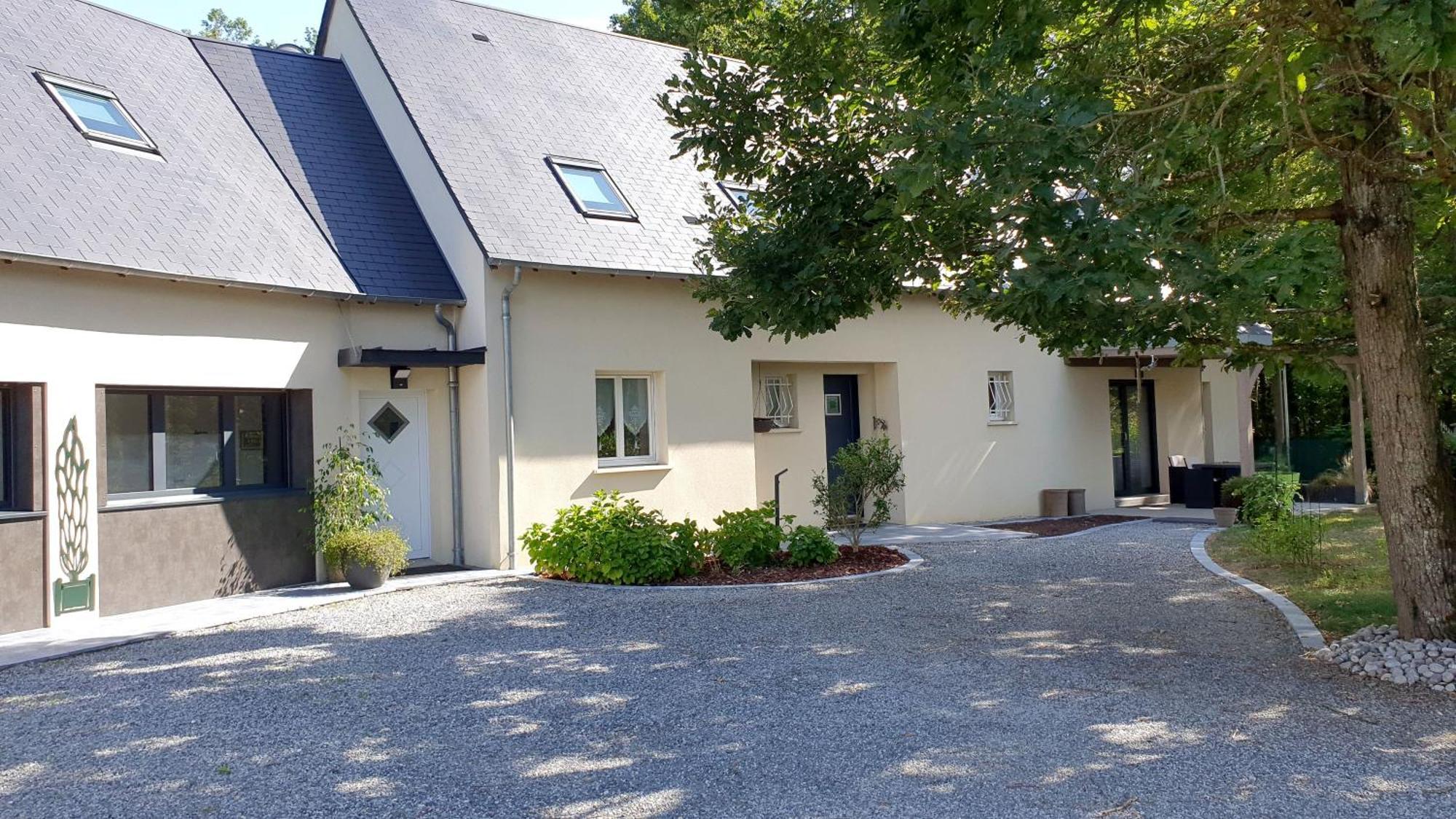 Logis Saponine Maison d'Hôtes climatisée Savonnières Esterno foto